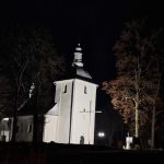 Oświetlenie Kościoła w Woli Niżnej /03.12.2022/
