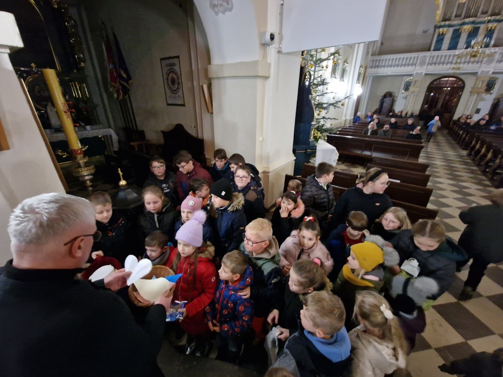 Zakończenie Mszy św. roratnich /23.12.2024/